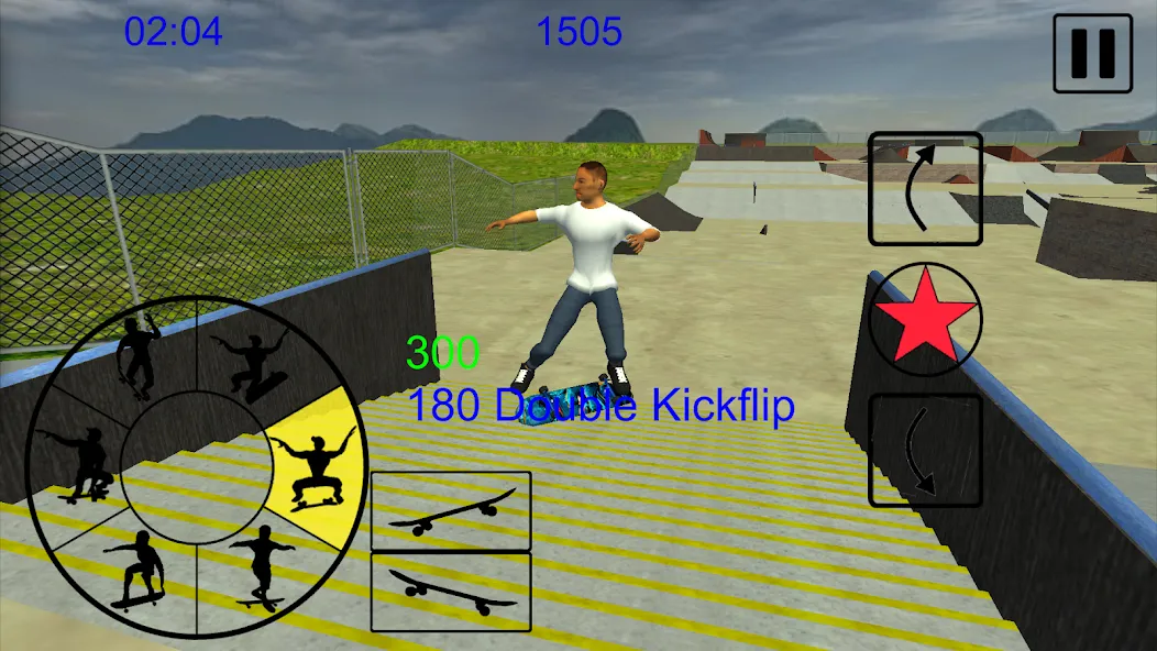 Skating Freestyle Extreme 3D (Скейтбординг Фристайл Экстрим 3D) [МОД: Бесконечные деньги, Монеты и Мега MOD] Screenshot 1