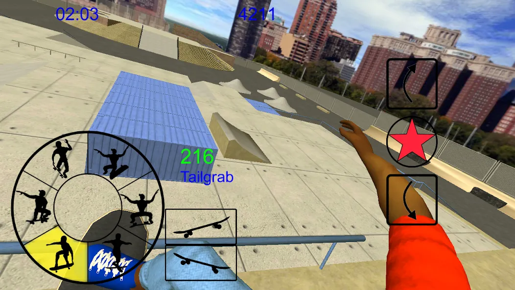 Skating Freestyle Extreme 3D (Скейтбординг Фристайл Экстрим 3D) [МОД: Бесконечные деньги, Монеты и Мега MOD] Screenshot 3