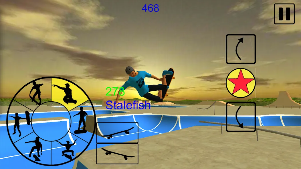 Skating Freestyle Extreme 3D (Скейтбординг Фристайл Экстрим 3D) [МОД: Бесконечные деньги, Монеты и Мега MOD] Screenshot 4