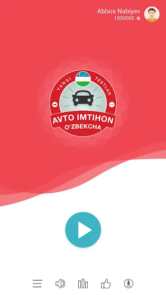 Millioner Avto Imtihon 2024 (Миллионер Авто Имтихон 2023) [МОД: Деньги, Монеты и Меню MOD] Screenshot 1