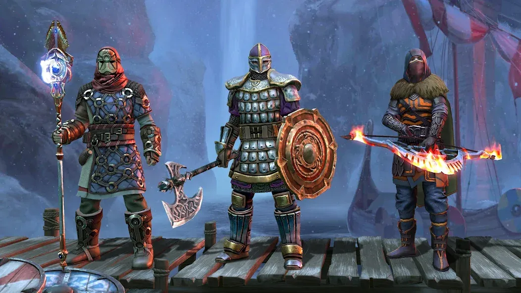 Frostborn: Action RPG (Фростборн) [МОД: Много денег, Монет и Все открыто] Screenshot 2