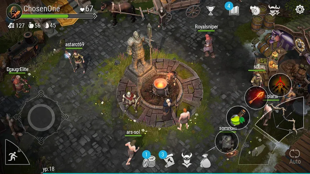 Frostborn: Action RPG (Фростборн) [МОД: Много денег, Монет и Все открыто] Screenshot 5