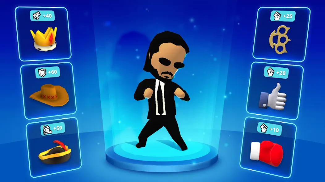 I, The One - Fun Fighting Game [МОД: Деньги, Монеты и Меню MOD] Screenshot 2