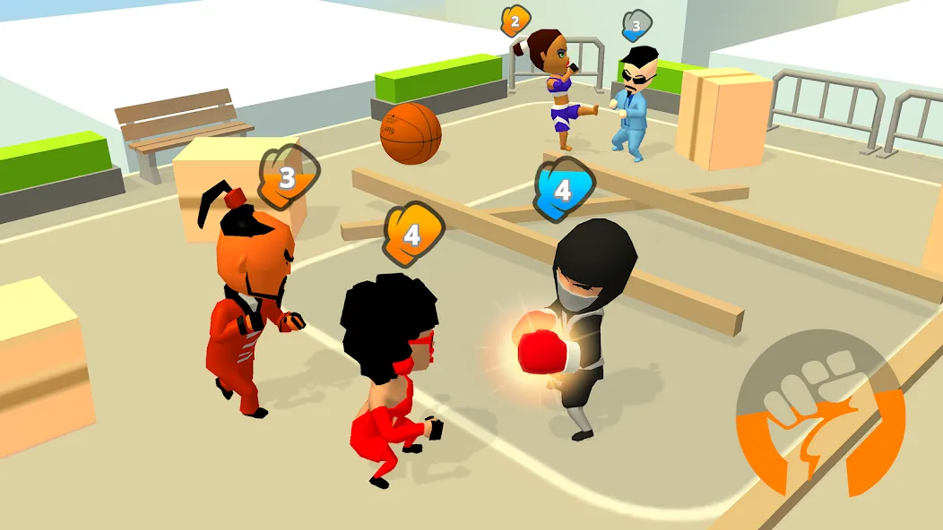 I, The One - Fun Fighting Game [МОД: Деньги, Монеты и Меню MOD] Screenshot 5