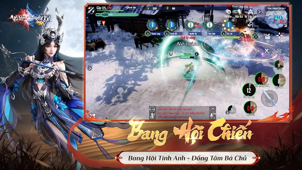 Võ Lâm Truyền Kỳ MAX [МОД: Много денег, Монет и Все открыто] Screenshot 3