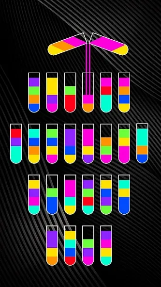 SortPuz 3D: Water Color Sort (СортПаз 3Д) [МОД: Все открыто, Дополнительные деньги и Меню MOD] Screenshot 2