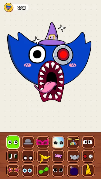 Monster Makeover: Fun Custom (Монстр Мейковер) [МОД: Все открыто, Дополнительные деньги и Меню MOD] Screenshot 2