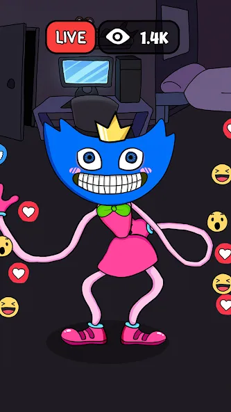 Monster Makeover: Fun Custom (Монстр Мейковер) [МОД: Все открыто, Дополнительные деньги и Меню MOD] Screenshot 5