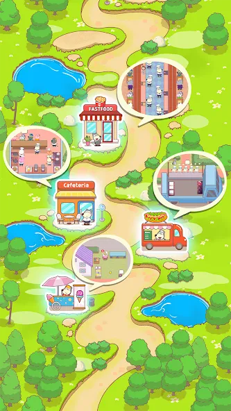 Wolfoo Snack Bar, Restaurant [МОД: Деньги, Монеты и Меню MOD] Screenshot 2