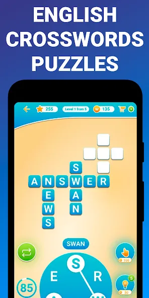 Words from word: Crosswords [МОД: Много монет, Открытые уровни и Мега MOD] Screenshot 5