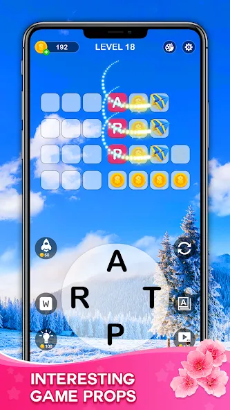 Word Connect — Train Brain (Ворд Коннект) [MOD: Все разблокировано] - Скриншот 3