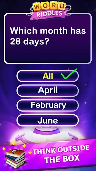 Word Riddles — Offline Word Ga (Уорд Риддлс) [MOD: Все разблокировано] - Скриншот 1