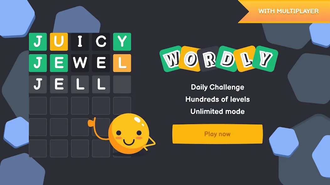 Wordly — unlimited word game (Вордли) [MOD: Premium/Unlocked] - Скриншот 1