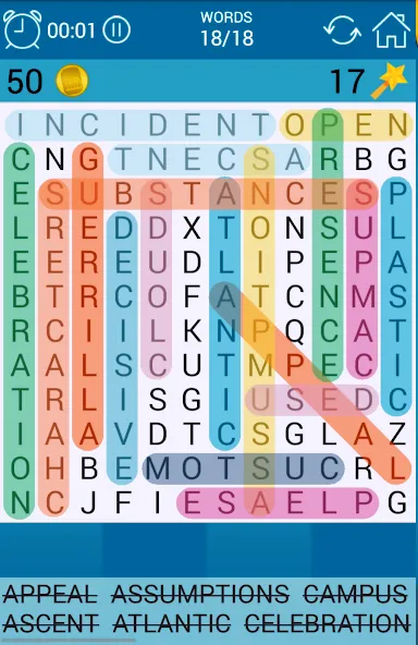 Word Search [МОД: Меню, Бесконечные монеты и Открытые уровни] Screenshot 5