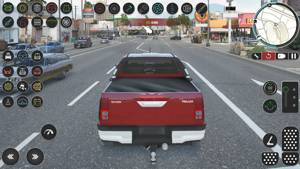 Pickup Hilux: Toyota Off Road (Пикап Хайлюкс) [МОД: Деньги, Монеты и Меню MOD] Screenshot 1