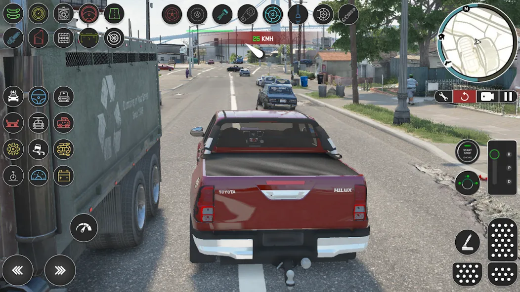 Pickup Hilux: Toyota Off Road (Пикап Хайлюкс) [МОД: Деньги, Монеты и Меню MOD] Screenshot 3