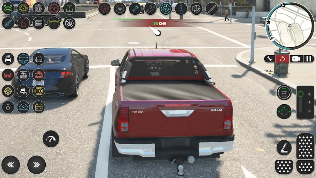 Pickup Hilux: Toyota Off Road (Пикап Хайлюкс) [МОД: Деньги, Монеты и Меню MOD] Screenshot 4