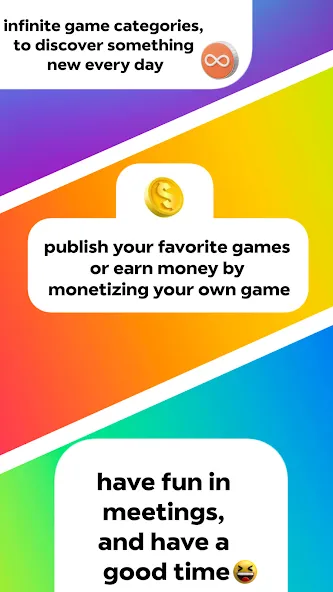 PLAYMODE - Play now (ПЛЕЙМОДЕ) [МОД: Бесконечные деньги, Монеты и Мега MOD] Screenshot 2