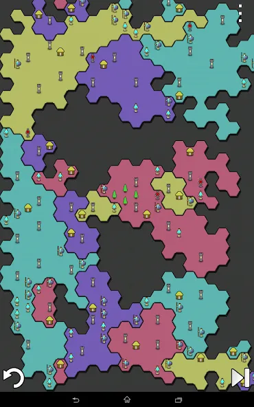 Antiyoy Classic (Антийой) [МОД: Все открыто, Дополнительные деньги и Меню MOD] Screenshot 4