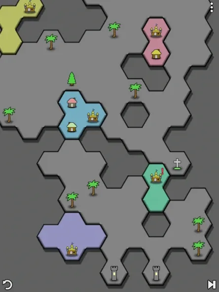 Antiyoy Online (Антий Онлайн) [МОД: Много монет, Открытые уровни и Мега MOD] Screenshot 2