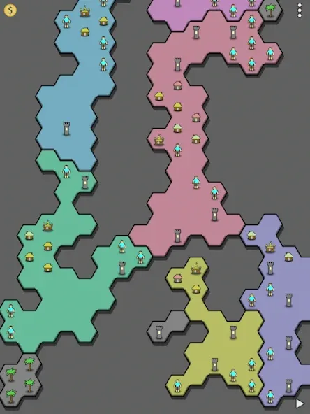 Antiyoy Online (Антий Онлайн) [МОД: Много монет, Открытые уровни и Мега MOD] Screenshot 3