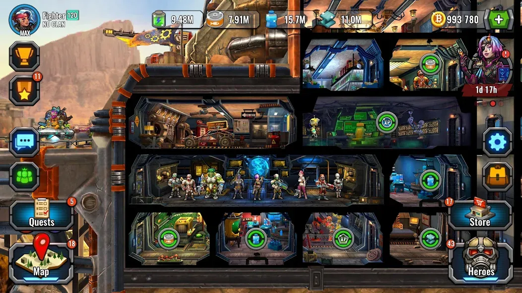 Shelter War: Zombie Games (Шелтер Вар) [МОД: Много монет, Открытые уровни и Мега MOD] Screenshot 2