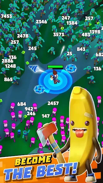 Zombie Crusher (Зомби Крашер) [МОД: Бесконечные деньги, Монеты и Мега MOD] Screenshot 3