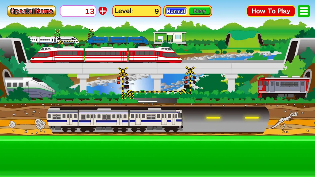Train Zoom-Zoom (Трейн Зум) [МОД: Все открыто, Дополнительные деньги и Меню MOD] Screenshot 1