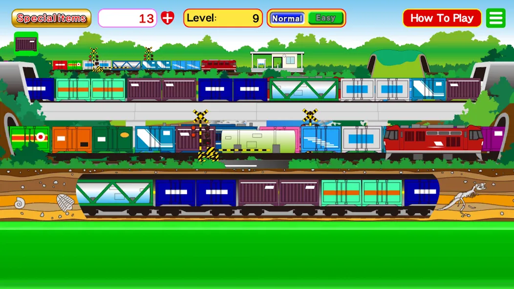 Train Zoom-Zoom (Трейн Зум) [МОД: Все открыто, Дополнительные деньги и Меню MOD] Screenshot 5
