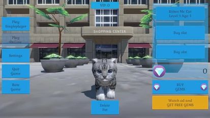   Cute Pocket Cat And Puppy 3D (  )  
