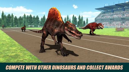   Jurassic Dinosaur Race 3D (  )  