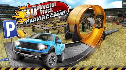   3D Monster Truck Parking Game (  )  