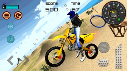   Motocross Beach Jumping 3D (  )  