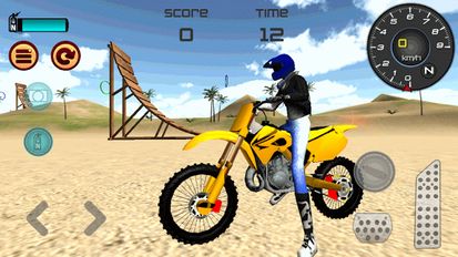   Motocross Beach Jumping 3D (  )  