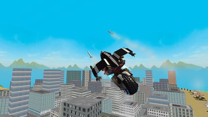  Flying Police Motorcycle Rider (  )  