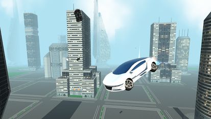   Futuristic Flying Car Driving (  )  