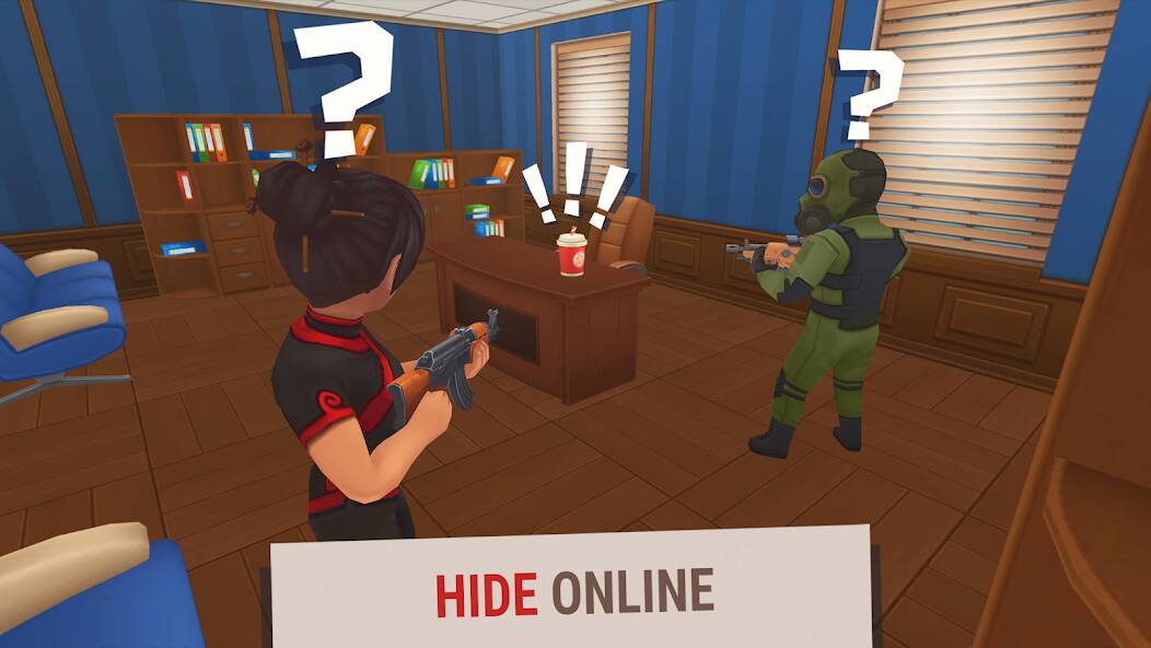  Hide Online    ( )  