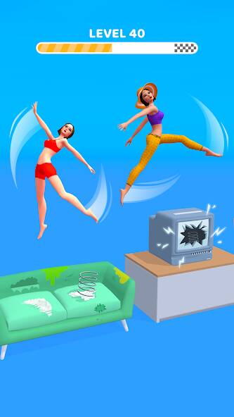 Скачать Home Flip: прыжки до кровати (Много денег) на Андроид