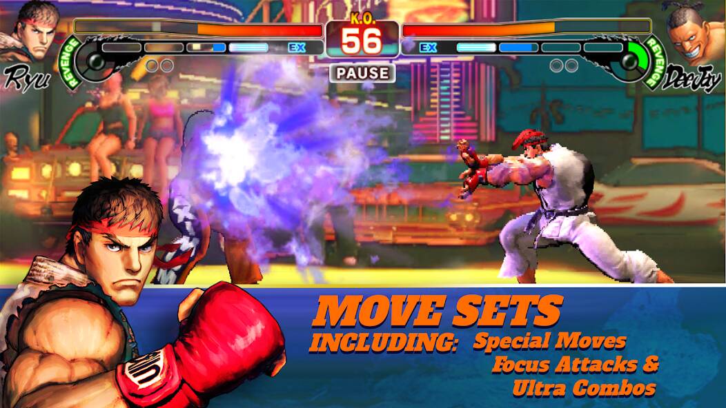Скачать Street Fighter IV CE (Разблокировано все) на Андроид
