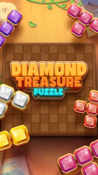 Скачать Diamond Treasure Puzzle (Много денег) на Андроид