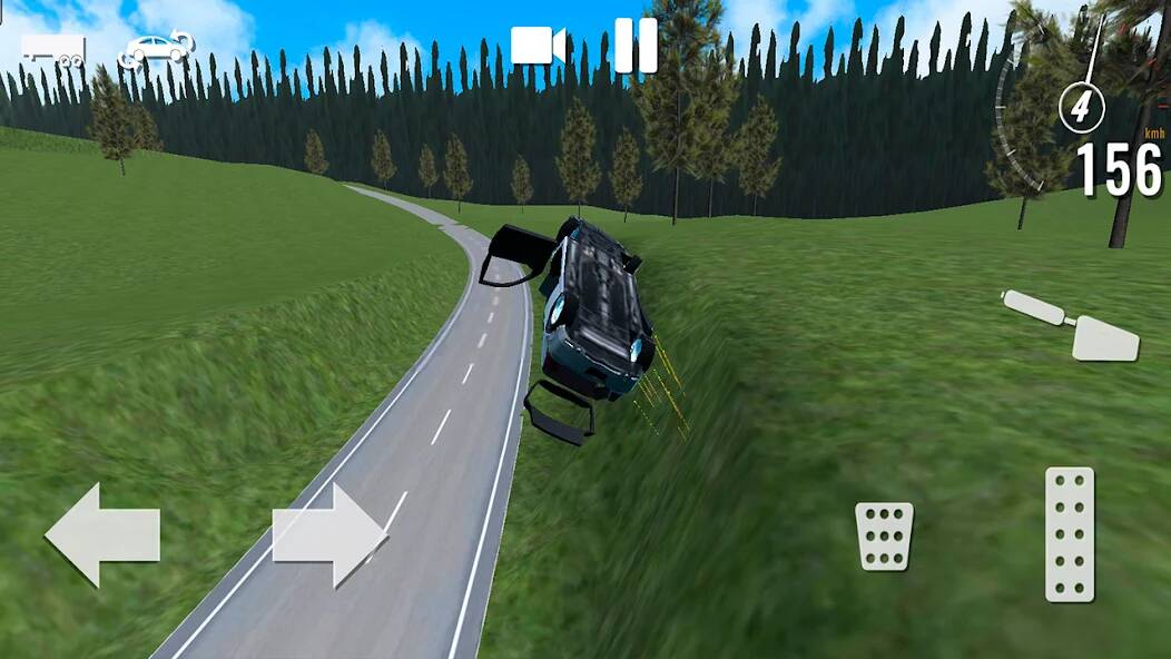 Скачать Car Crash Simulator: Accident (Много монет) на Андроид