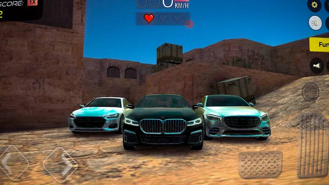 Скачать Racing in Car - Multiplayer (Много монет) на Андроид