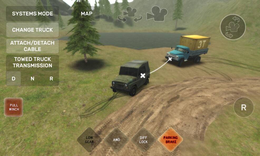 Скачать Dirt Trucker: Muddy Hills (Много денег) на Андроид