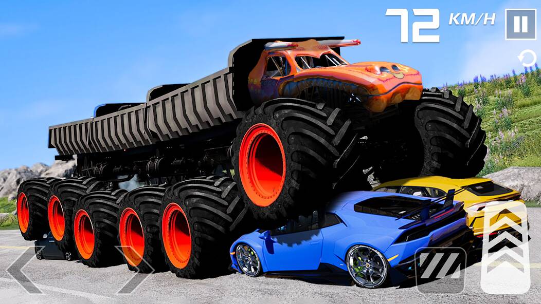  Car Games: Monster Truck Stunt ( )  