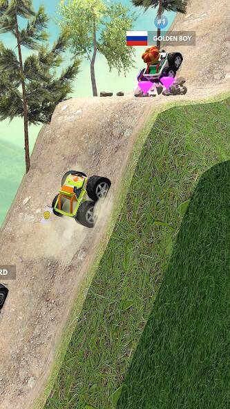 Скачать Rock Crawling: Racing Games 3D (Много денег) на Андроид