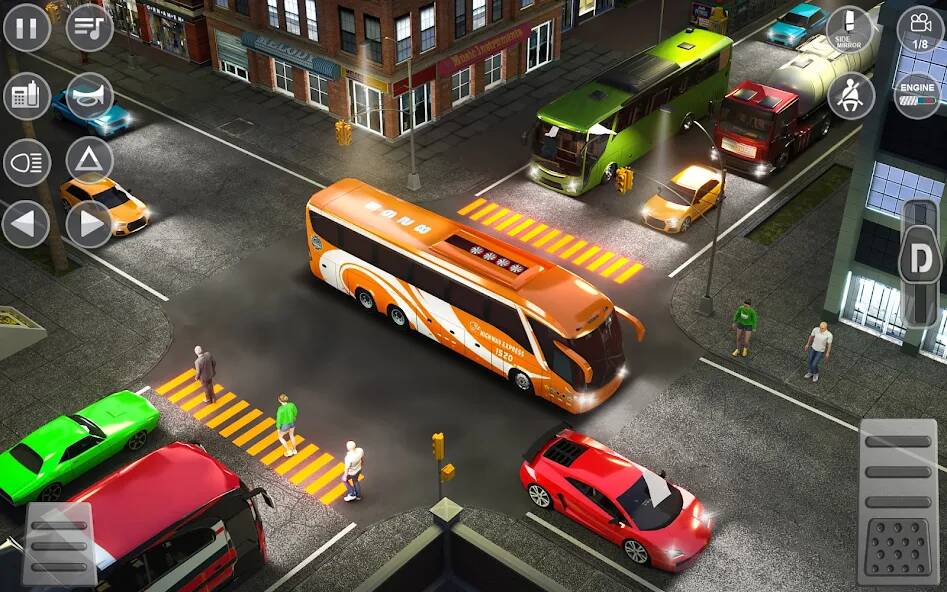 Скачать Городской пассажирский автобус (Много денег) на Андроид