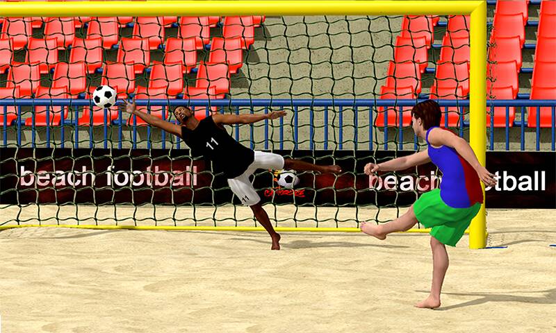 Скачать Пляжный футбол (Разблокировано все) на Андроид