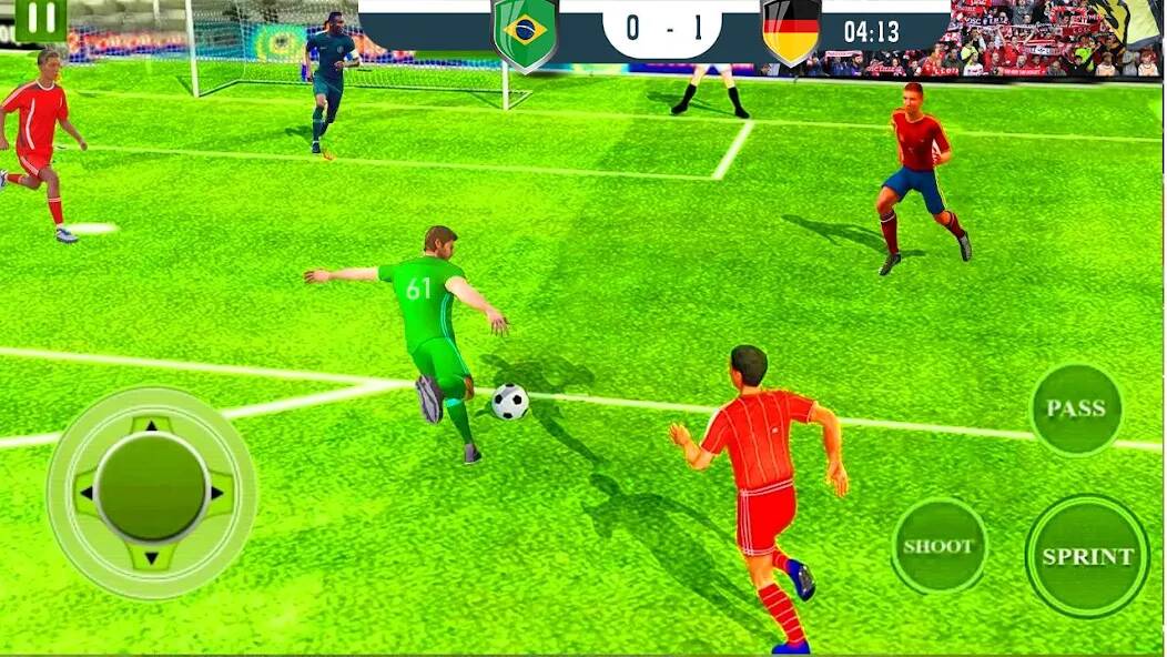 Скачать Real Football Soccer Striker (Много монет) на Андроид