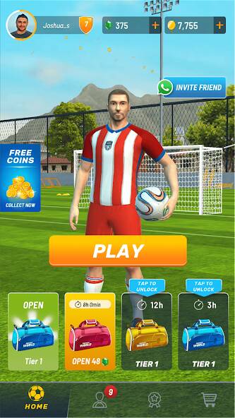 Скачать Football World: Online Soccer (Много монет) на Андроид