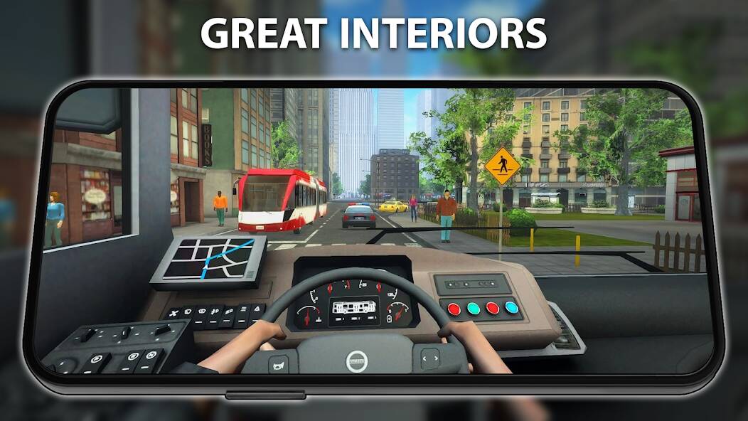 Скачать BDS: Bus Driving Simulator (Много денег) на Андроид